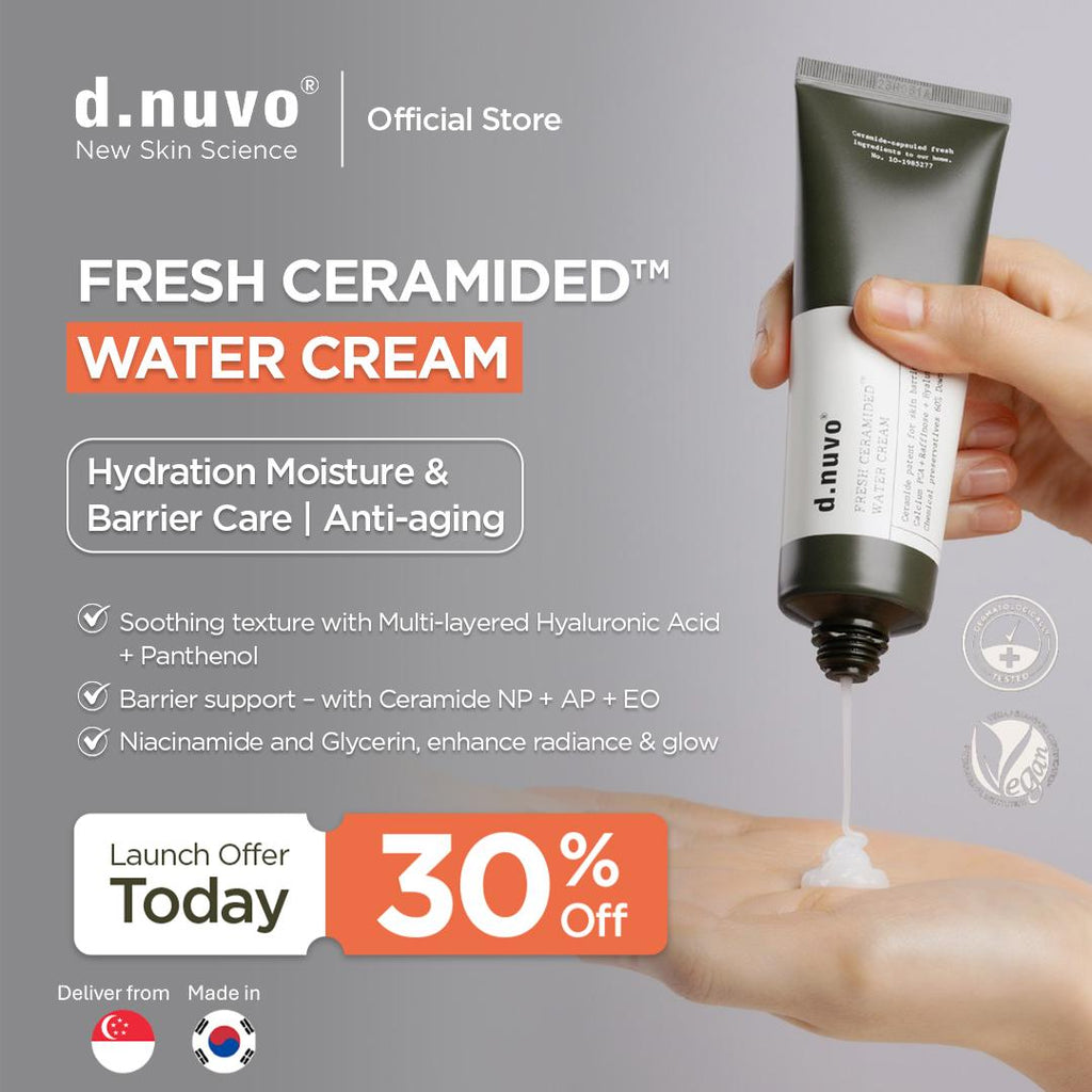 d.nuvo Fresh Ceramided™ Water Cream – 24h Hydration, Clinically Proven Barrier Support