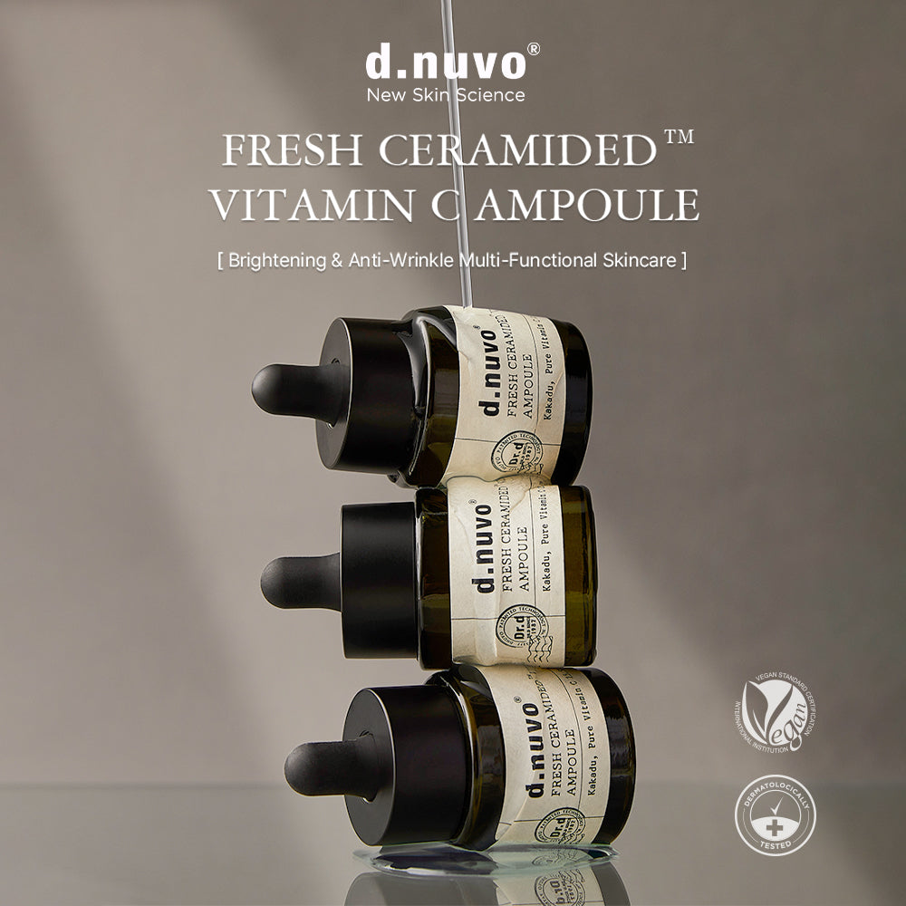 d.nuvo Fresh Ceramided™ Vitamin C Ampoule 15.5% –  Brighter Skin, Zero Irritation (18ml)