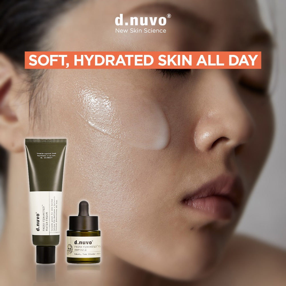 d.nuvo Nourish Duo -(Skin Barrier Protection + 24H hyration), Anti Acne, Moisturiser , Pigmentation and freckles